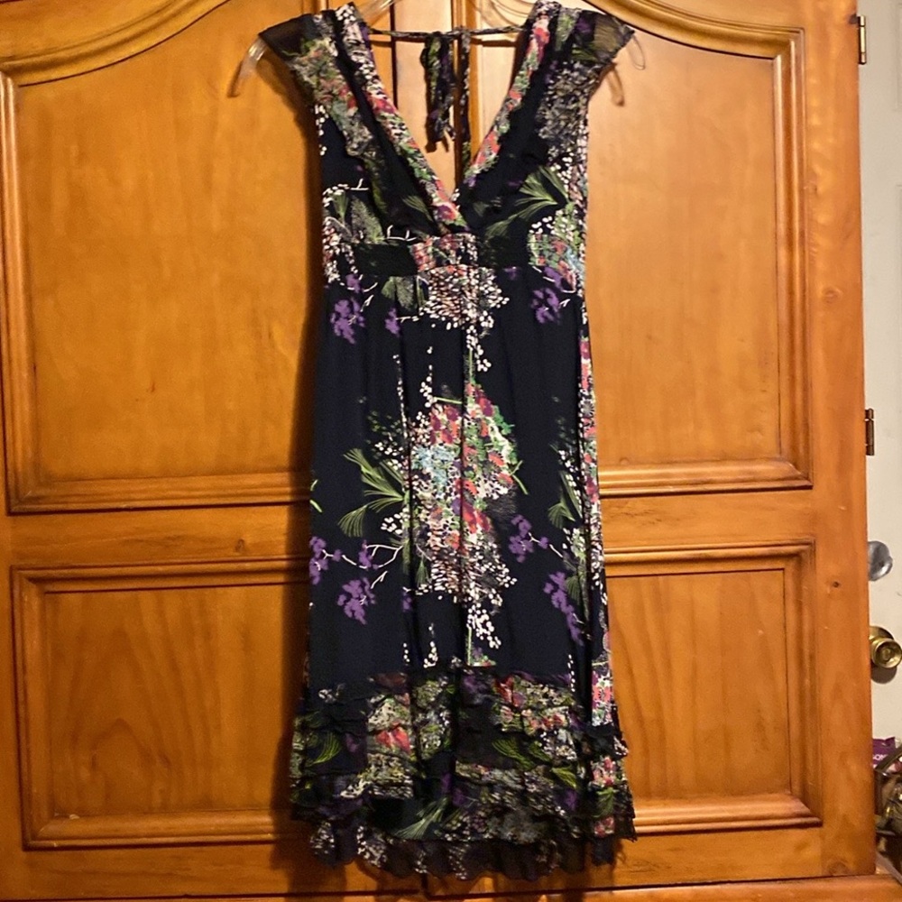 Colorful Patterned viscose beautiful dress.💞